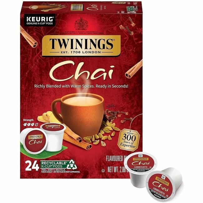 Twinings North America Kcup Tea Chai Twining TWG09954
