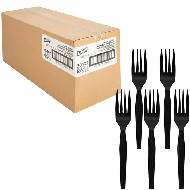 Genuine Joe Fork Mwps Black 1000 GJO30403