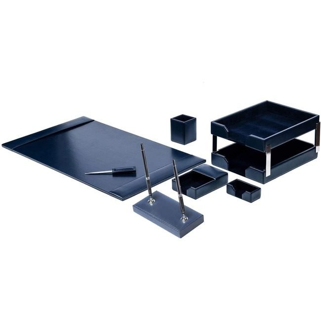 Dacasso Dsk St Bnd Lthr Be 9PC DACD5009