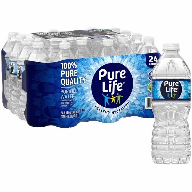 Primo Brands Poland Spring Water Purified .5 LITER NLE101264