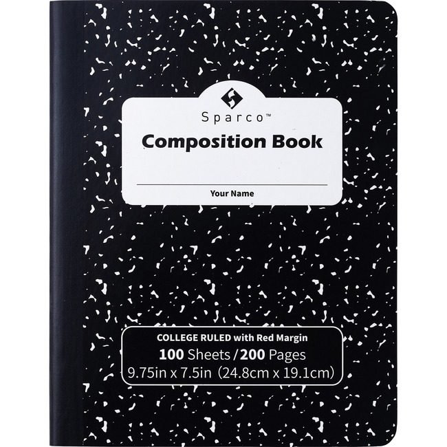 Sparco Book Comp Cllg 100ST 12PCS SPR00333