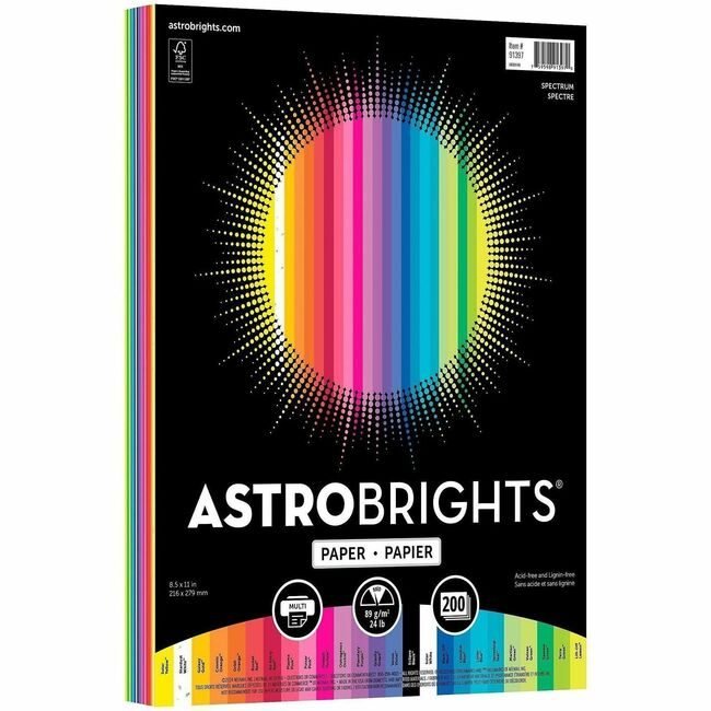 Neenah Paper, Inc. Astrobrights 24LB Astrobright WAU91397