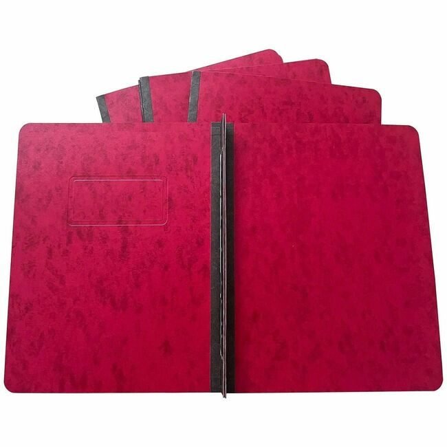 Business Source Cover Rpt 11X8.5 3"C Red BSN80579CT