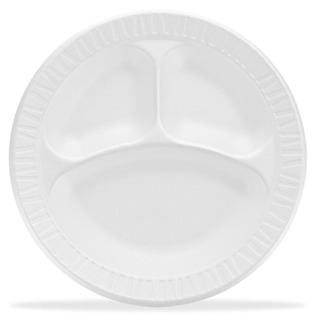 Dart Container Corporation Plate 6 IN FOAM WHITE DCC6PWCR