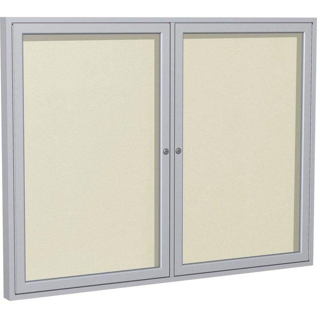 Ghent Manufacturing Board Enc 2DR Alm 36X48 Ivy GHEPA23648VX185
