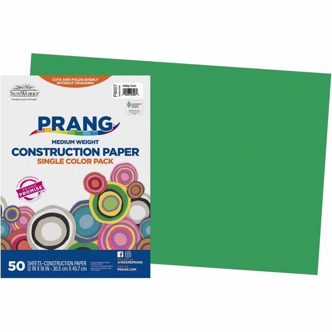 Pacon Corporation Paper Constr 12X18 Hgn 50SH PAC8007