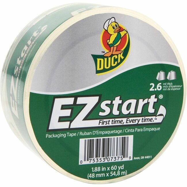 Shurtape Technologies Duck Brand Tape Sealing Count 2"X60YD Clear DUCCS60CCT