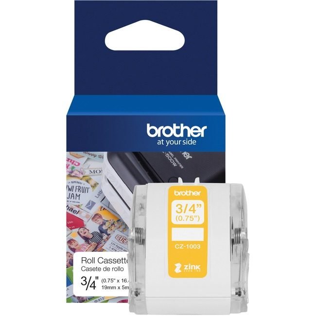 Brother International Label Roll 19MMX5 M Clear BRTCZ1003