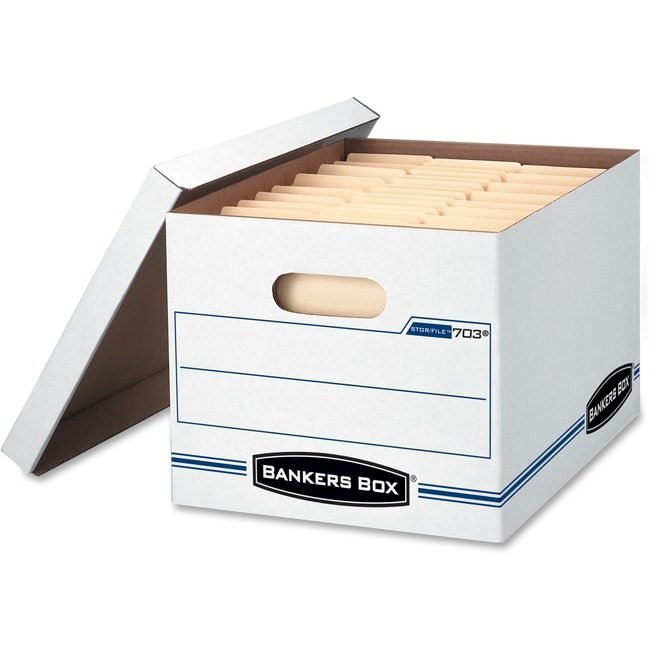 Fellowes Brands Box Storg Ltr/Lgl 6 Pack White FEL57036-04