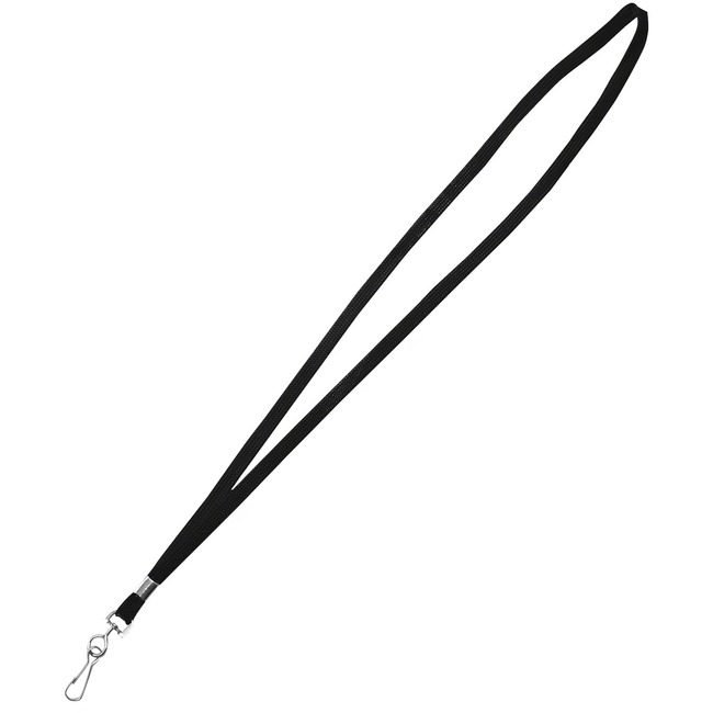 Advantus Corporation Lanyard HOOK 24 Black AVT75424