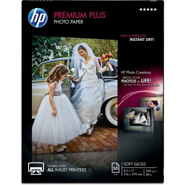 HP Inc. / Hewlett-Packard Paper Photo 8.5X11 Sftgloss HEWCR667A