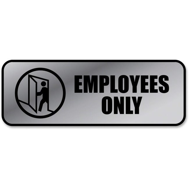 COSCO / Consolidated Stamp Consolidated Stamp Manufacturing COSCO / Sign Employees Only Me Sv COS098206