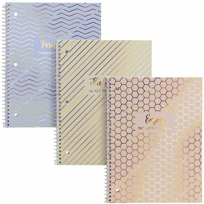Pukka Pads Pad Notebk 1SUBJ Assorted 8.5X11 PKP9978ASTHZE