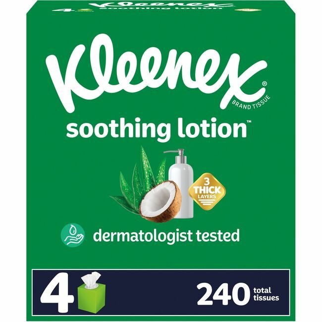 Kimberly-Clark Professional Kleenex / Scott / WypAll / Kimtech Facialtissue Soothinglotion KCC54289CT
