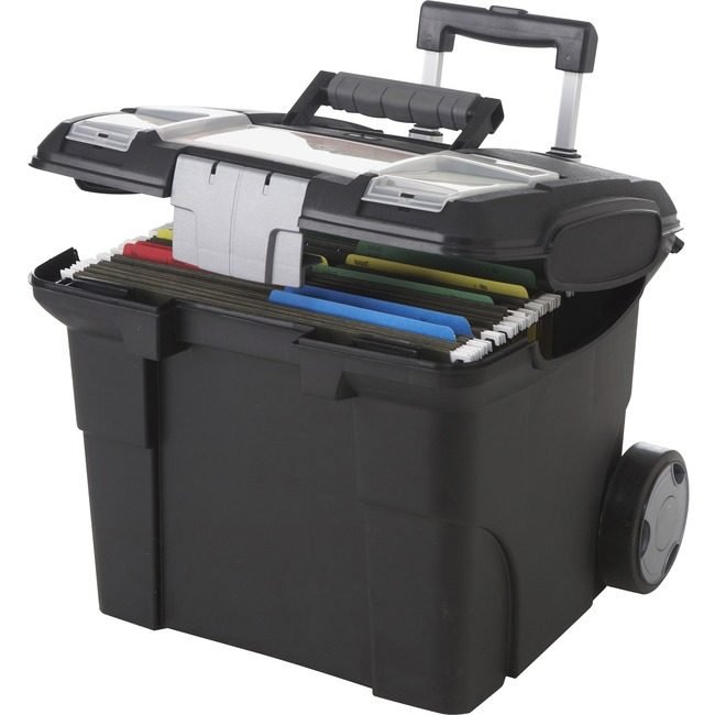 Storex Cart File Premium Black STX61507U01C