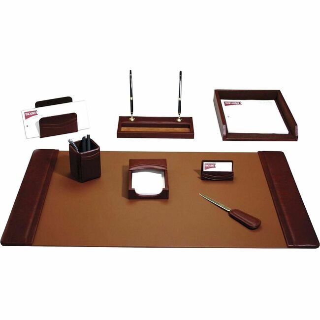 Dacasso Dsk St Lthr Ma 8PC DACD3012