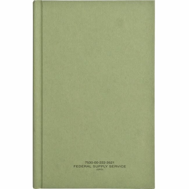 United Book Press, Inc. Log Hardbnd 5X8 Green UBP753002223521