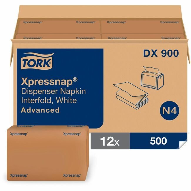 Essity Tork Napkins 1PLY White TRKDX900