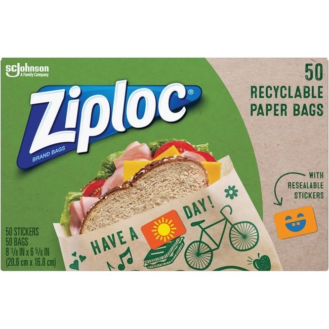 SC Johnson Professional Bag Paper 100% RECYCLABLE SJN321143