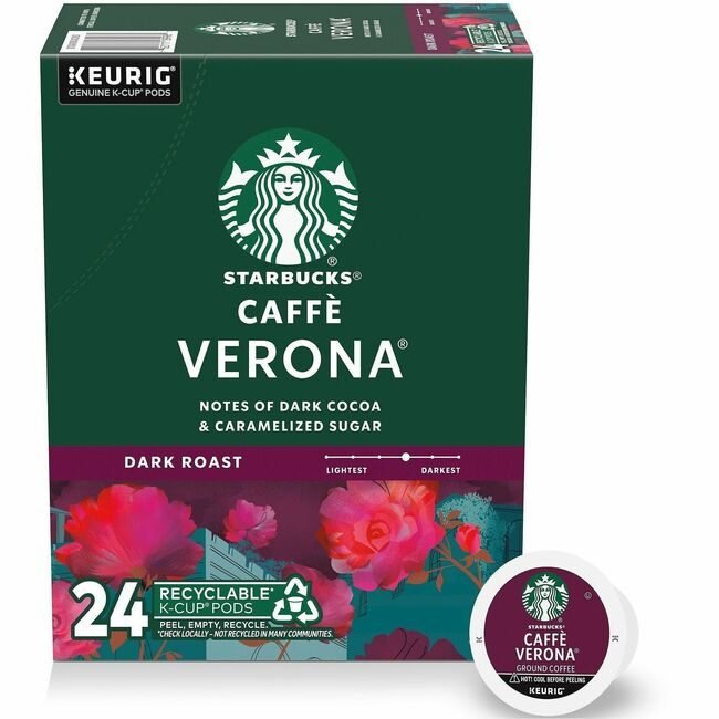 Starbucks Coffee Company Seattle's Best Kcup Verona 24 Count SBK12434951