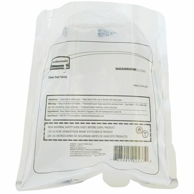 Rubbermaid Commercial Products Refill Clean Seat Spray 12 RCP402537