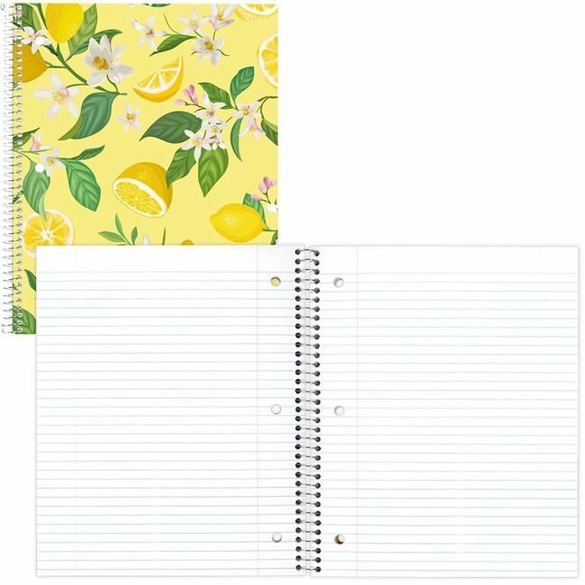 Dominion Blueline, Inc. Schneider Vizz Ntbk 80STS 11X8.5 Lemons RED315801