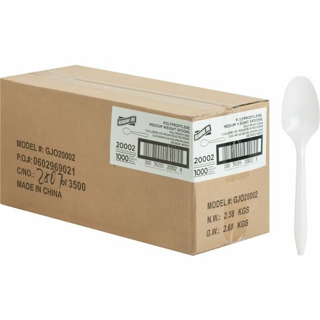 Spoon Plastic Genuine Joe GJO20002