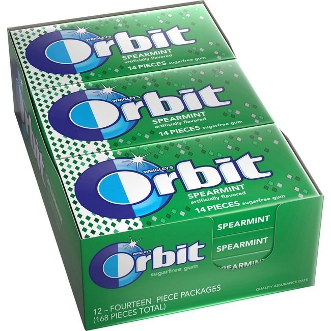 Mars Wrigley Life Savers / product-specific Gum Orbit Pearmint 12 Count MRS11484