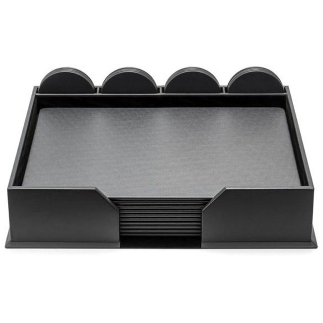Dacasso Conf Lthrette 23PC Gray DACD4251