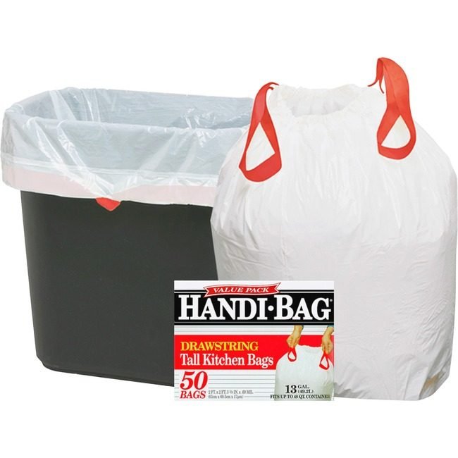 Berry Global Bags Trash Drwstrng 13GAL WBIHAB6DK50N