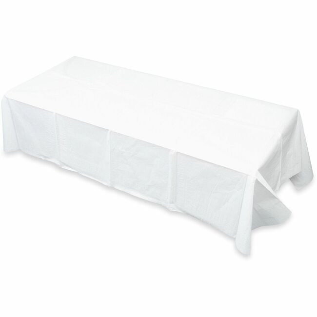 Tatco Tablecover Paper 54X108 We TCO31108