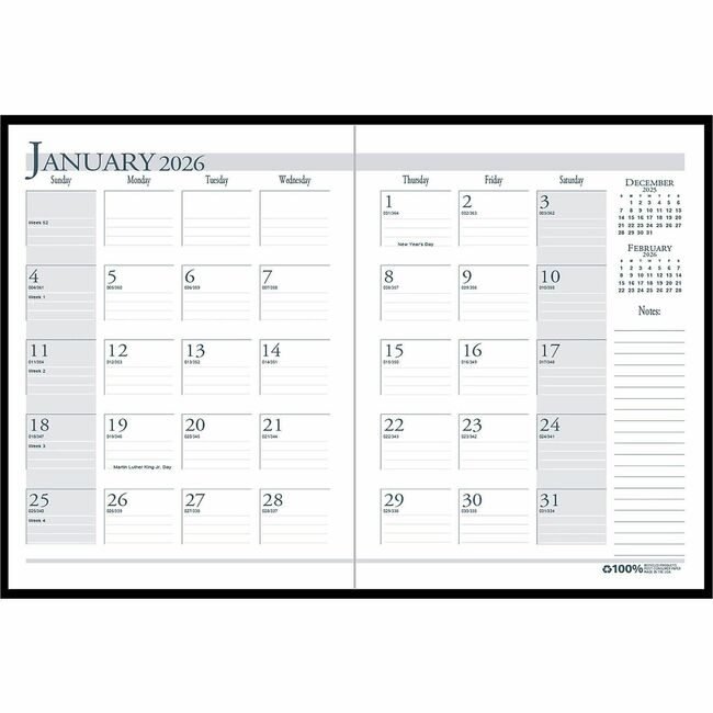 House of Doolittle Planner Monthly 14 MTH. HOD2606-02