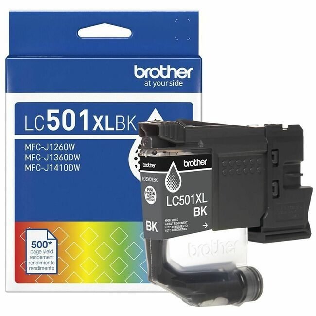 Brother International Crt Hy Black Ink BRTLC501XLBKS