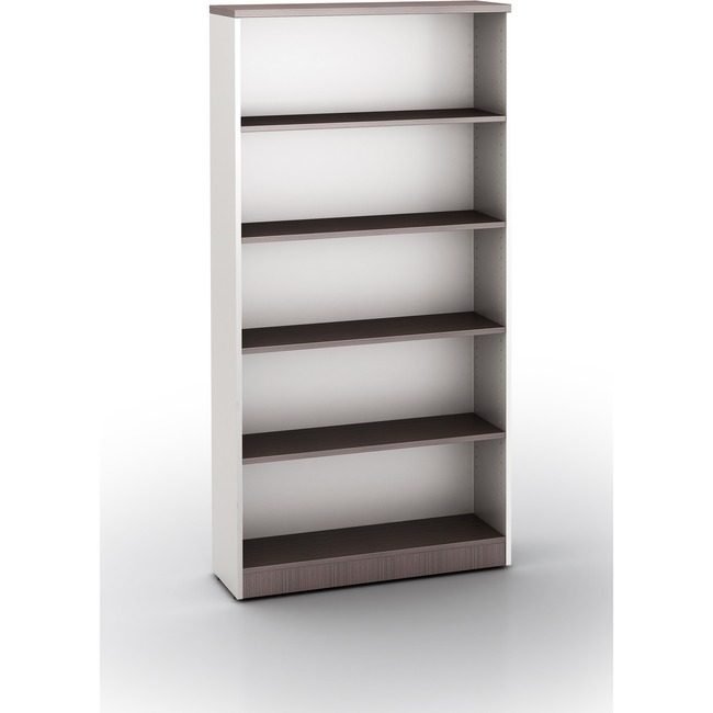 Boss Office Products Bookcase Driftwood White BOPS507