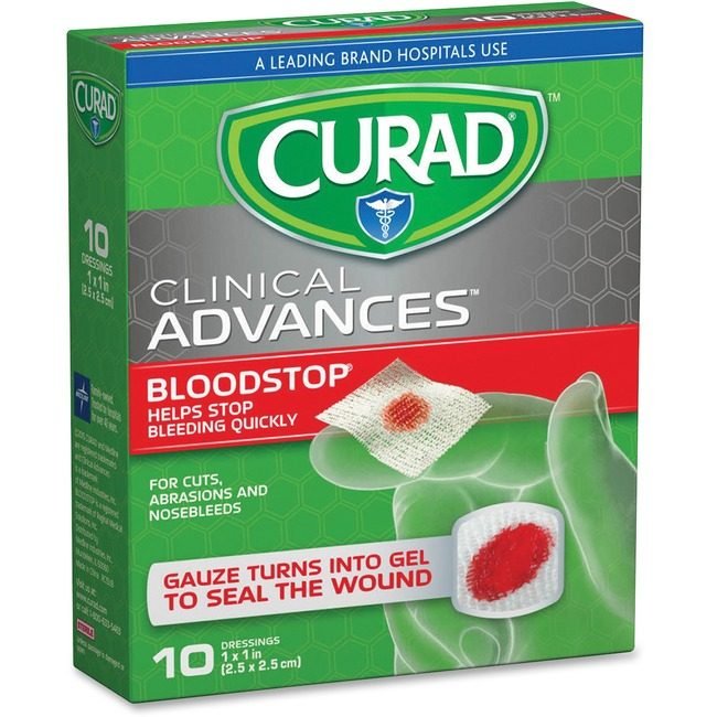 Medline Industries Gauze Bloodstop 1"X1" MIICUR0055RB