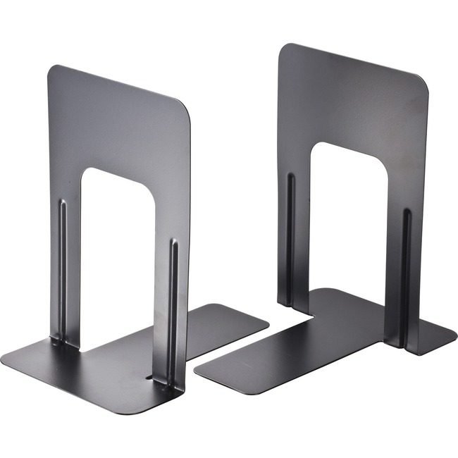Officemate Bookend 9" Non-Skid Black OIC93051