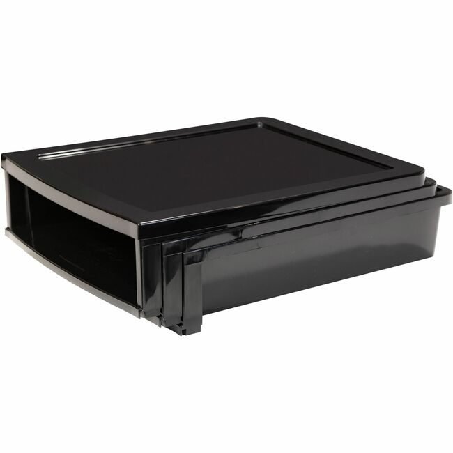 Storex Organizer Lit 3-COMP Black STX61642U01C