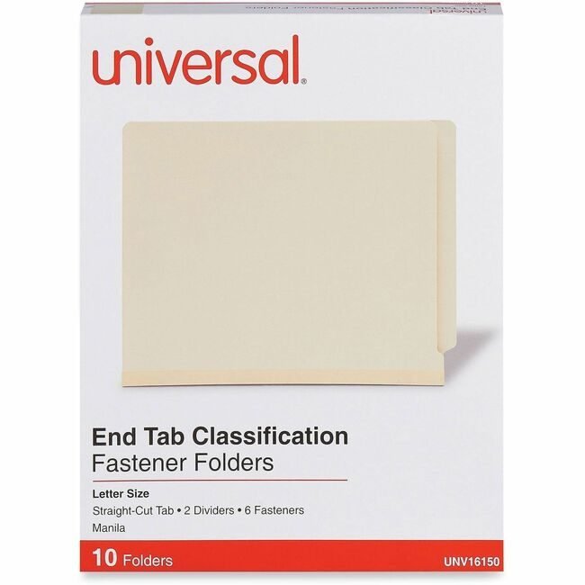 Universal Office Products Folder Class 6SEC Letter Mla UNV16150