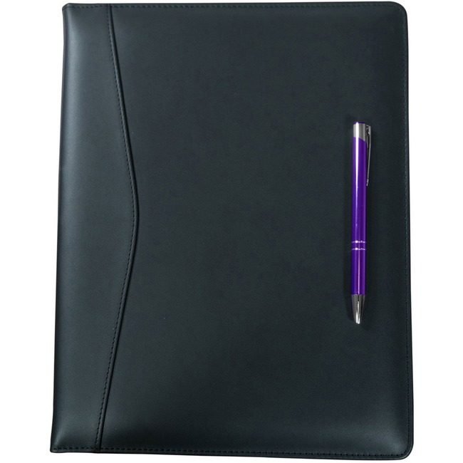 Dacasso Port Lthr Zip-Arnd Black DACE1002