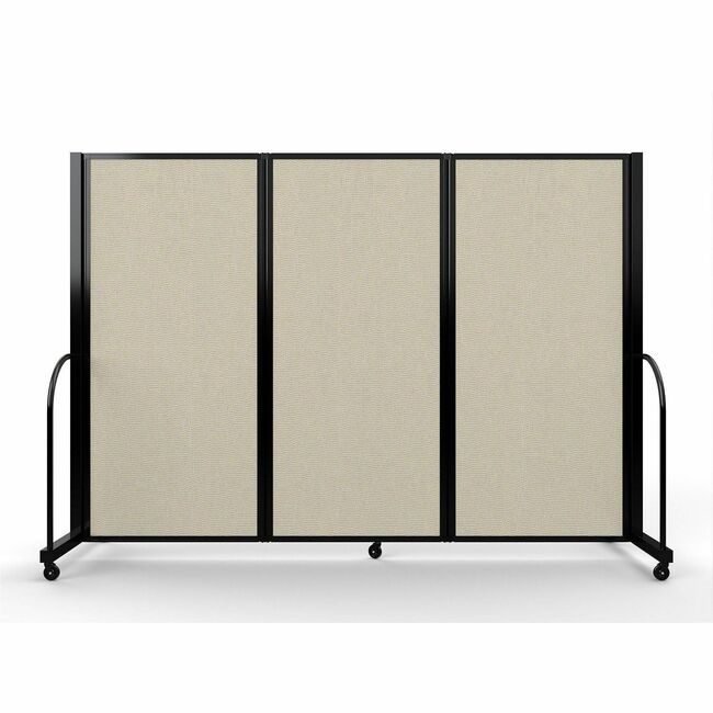 Screenflex Divider 6HX87"W Sd Bkfr SCXFSH603BSND