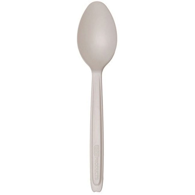 Eco-Products Spoon Cutlerease Dis Com White ECOEPCE6SPWHT