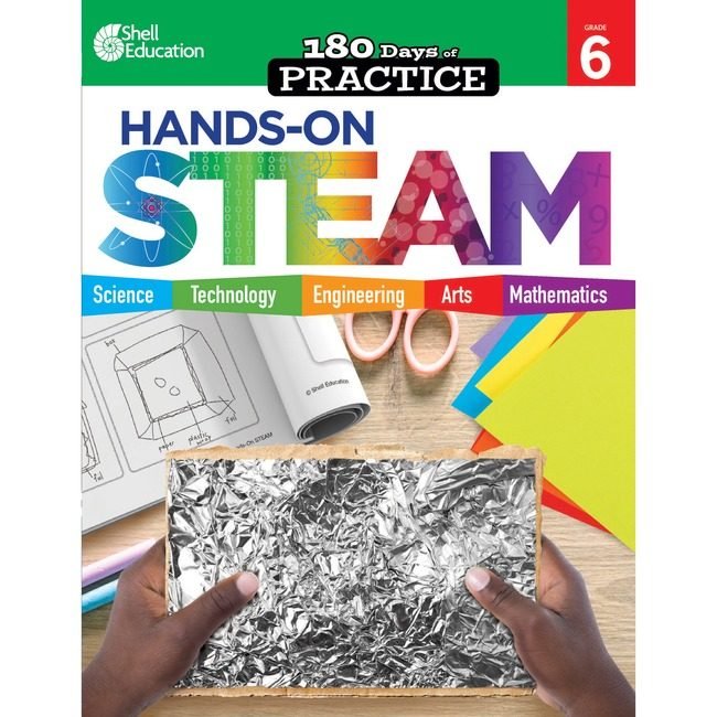 Teacher Created Materials / Shell Education Book Hands-On Steam GRADE 6 SHL130139