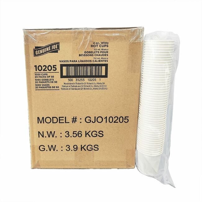 Genuine Joe Cup Single 4OZ GJO10205