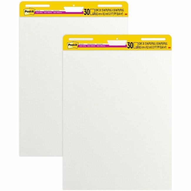 3M Company Pad Easel Post-It Plain We MMM559