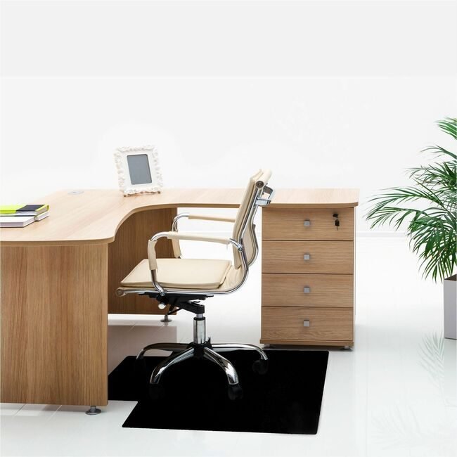 Floortex Chairmat Pvc Hf 36X48 Black FLRFC123648HLBV