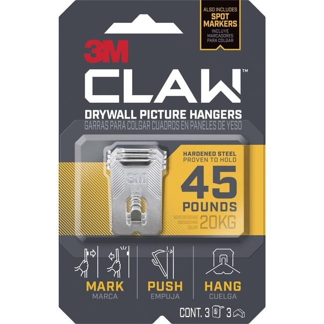 3M Company Hanger Picture Drywall 45LB MMM3PH45M3ES