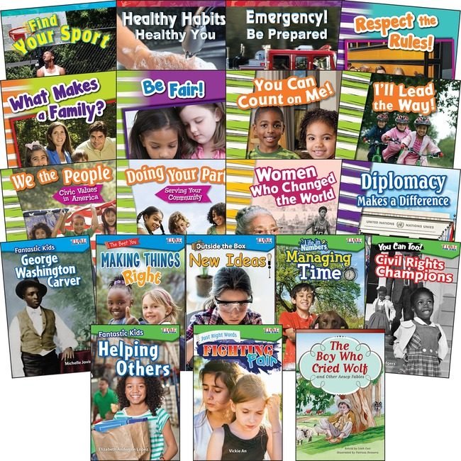 Teacher Created Materials / Shell Education Book Sel GR2-3 20-BOOK Set SHL121684