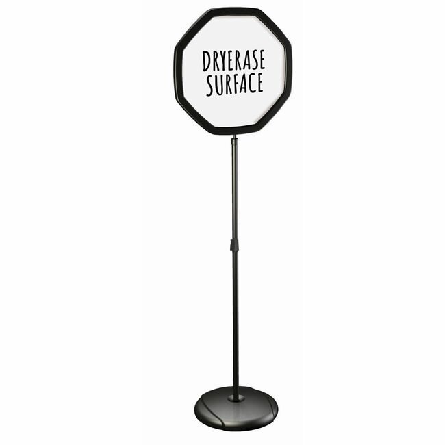 Bi-silque / MasterVision Sign Octag Flr Dblesde Black BVCSIG08070101