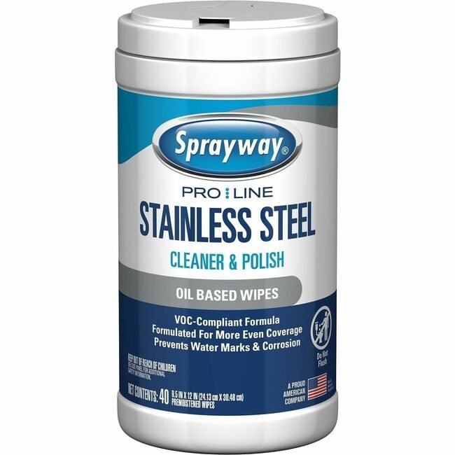 Claire Manufacturing Proline Stainless Stl Wipe CGCSW993