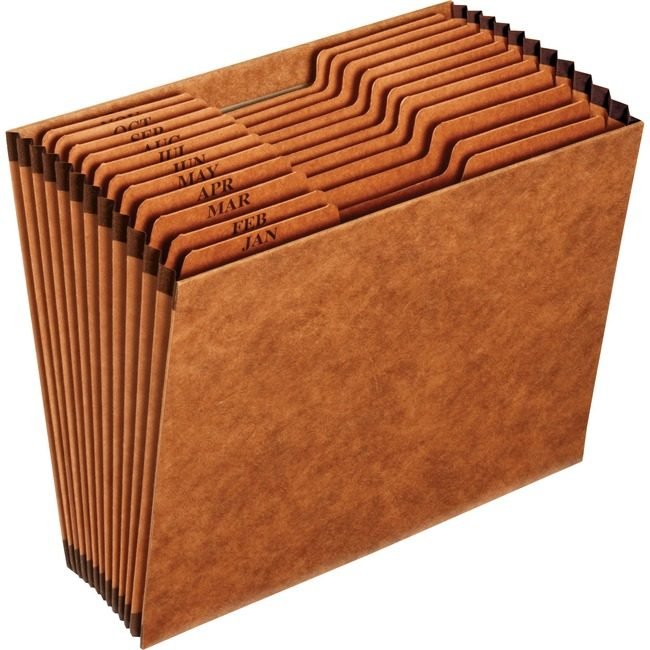 Pendaflex Pockets Jan-Dec Letter W/Oflps PFXR217MHD